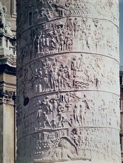 The Battle against the Dacians, (detail) from Trajan